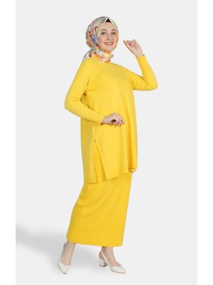 İNVEE Etek 5685 Sarı