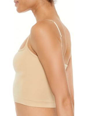 F21 Dikişsiz Crop Atlet