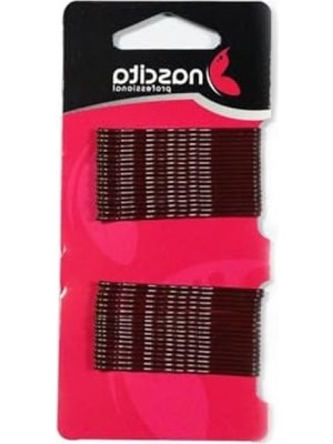 MarkEntegra Kahverengi Topuzlu Tel Toka