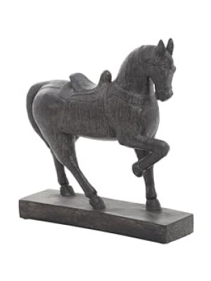 MarkEntegra Kahverengi Polystone At Heykeli, 22,86 cm