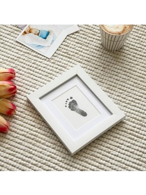 MarkEntegra Yenidoğan El Veya Ayak Izi Çerçevesi - Tekli ve Metal Ayaklık ile