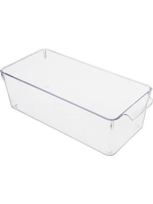 MarkEntegra Kırılmaz Ultra Dayanıklı Buzdolabı Düzenleyici - Şeffaf Organizer Kutu