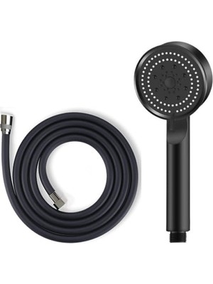 MarkEntegra Turbo 5 Fonksiyonlu Duş Seti - Yüksek Basınçlı Başlık ve 150CM Hortum