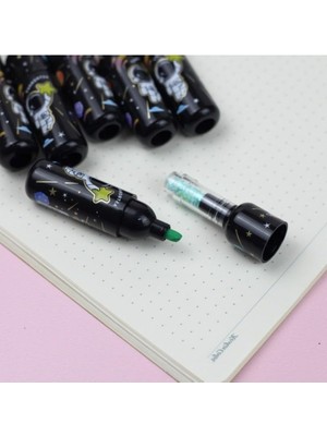 MarkEntegra Astronot Temalı Fosforlu Kalem Seti