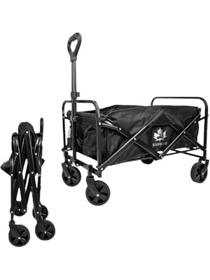 MarkEntegra Katlanabilir Tekerlekli Taşıma Arabası - 50 kg Taşıma Kapasitesi