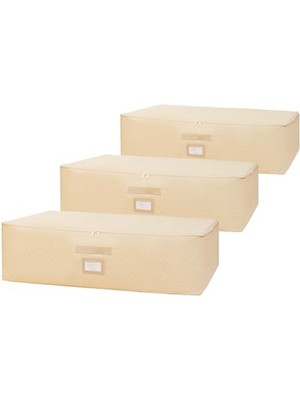 MarkEntegra 3'lü Mega Boy Baza Altı Hurç Seti - 74X46X22 cm