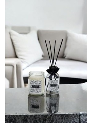 MarkEntegra Vanilya Kokulu Kavanoz Mum ve Oda Kokusu Seti