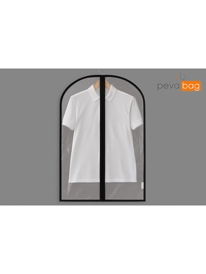 Şeffaf Giysi Koruma Kılıfı 50X80CM, 5'li Paket, Pratik ve Koruyucu