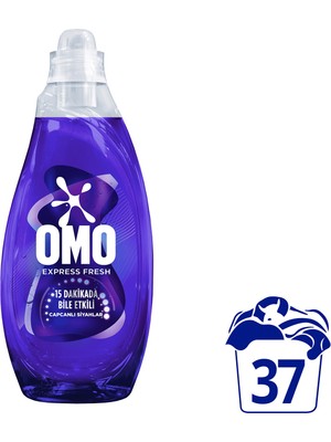 Omo Express Fresh Capcanlı Siyahlar Sıvı Çamaşır Deterjanı 1480 ml