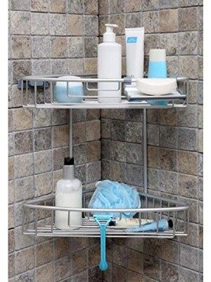 MarkEntegra Şık Tasarımlı Bej Banyo Rafı