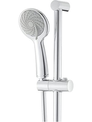 MarkEntegra Sürgülü El Duşu Takımı - Duvara Monte, Krom Kaplama
