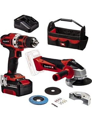 MarkEntegra Akülü Alet Seti - 18V Li-Ion, 4 Ah Akü ile