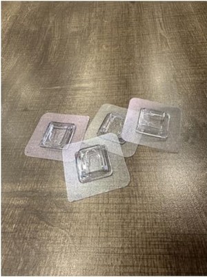 MarkEntegra Yedek Yapıştırıcı Sticker - Banyo Düzenleyici Için 4 Adet