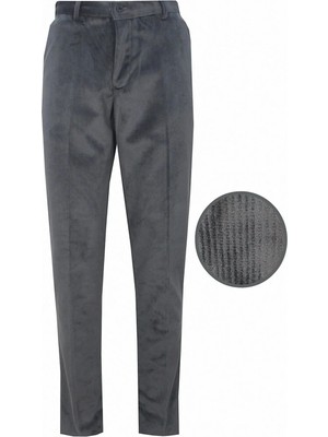 bilqasmi Erkek Klasik Kesim Kadife Pantolon Düz Paça Kışlık