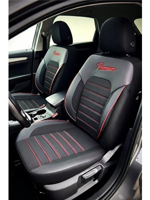 Kurra Store Proto Koltukn Preve 1.6 Turbo (140 Hp) Protronic 2014 Premium Serisi Uyumlu Keten Oto Koltuk Kılıfı Siyah