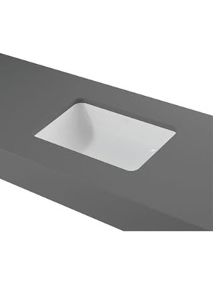 MarkEntegra Tezgah Altı Lavabo, 48 Cm, Beyaz