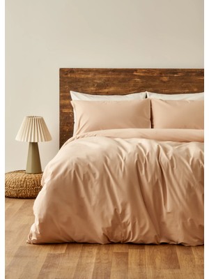 Bella Maison %100 Pamuk Tamara Tek Kişilik Nevresim Takımı Somon (160X220 Cm)