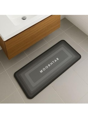 MarkEntegra Kaymaz Tabanlı Su Emici Uzun Paspas - 40 x 120 cm