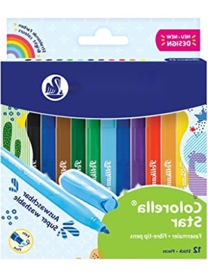 MarkEntegra 12'li Keçeli Kalem Seti, Deforme Olmayan Uç