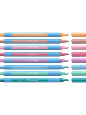 MarkEntegra 8 Adet Üç Köşeli Pastel Tükenmez Kalem Seti