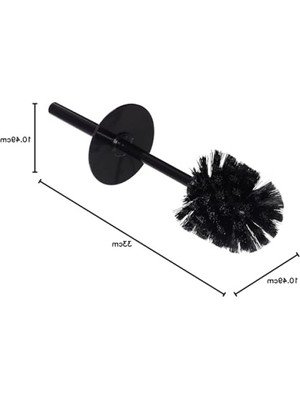 MarkEntegra Dekoratif Tuvalet Fırçası - Siyah Tasarım