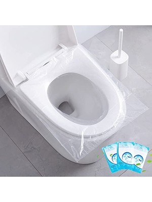 MarkEntegra Antibakteriyel Su Geçirmez Tek Kullanımlık Klozet Kapağı - 50'li Paket