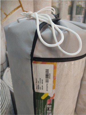 Halı Saklama Torbası, Pvc Pencereli, 220X40 Cm, Gri, 6m² Kapasiteli