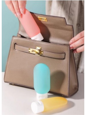 3'lü Çok Amaçlı Seyahat Krem ve Şampuan Şişe Seti