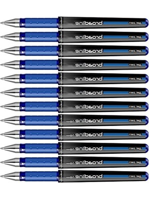 MarkEntegra 12'li Mavi Jel Kalem Seti, 1.0 mm Yazım Kalınlığı, Yüksek Kaliteli Mürekkep