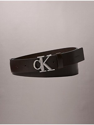 Calvin Klein Erkek Ck Buckle Smooth 35MM Kemer