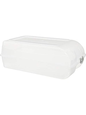 MarkEntegra Şeffaf Ayakkabı Koruma Kutusu - 37.5 x 21 x 13.5 cm