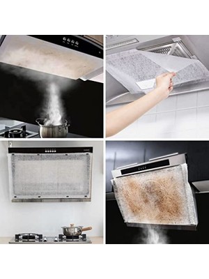 MarkEntegra Yağ Emici Duman Önleyici Davlumbaz Koruyucu Filtre - 2 Adet 45X90 cm