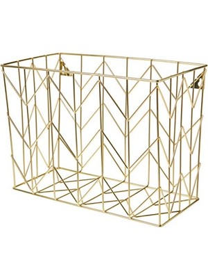 MarkEntegra Altın Renkli Tel Askılı Dosya Organizasyonu, Modern Tasarım