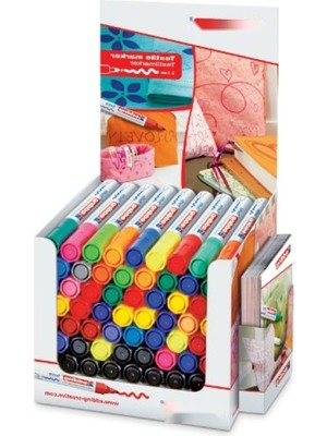 MarkEntegra T-Shirt Marker Seti, 60 Parça, Farklı Renkler