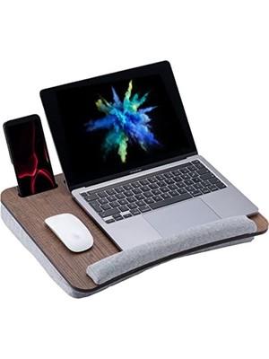 MarkEntegra Minderli Yatak Üstü Laptop Sehpası - 13" ve 15.6" Dizüstü Bilgisayarlar Için