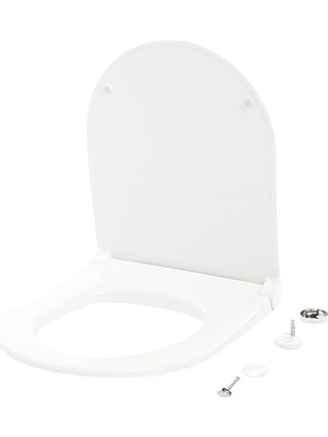 MarkEntegra Metal Menteşeli Yavaş Kapanan Klozet Kapak