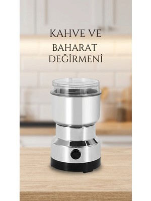 Sb Shopping Elektrikli Kahve ve Baharat Öğütücü, Kompakt Tasarım, Mutfak Kullanımı