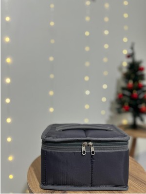 Şık ve Kullanışlı Midi Boy Füme Hurç, Organize ve Estetik Saklama Çözümü