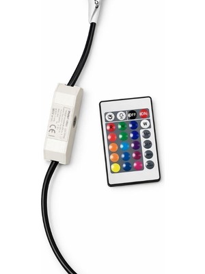 Gümrük Bey 5-24V 24 Anahtar Rgb LED Işık Şeridi Kablosuz Uzaktan Kumanda ve Modülü