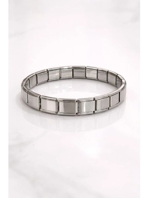Nati Co Italyan Charm Paslanmaz Çelik Bileklik | Modern ve Klasik Tasarım