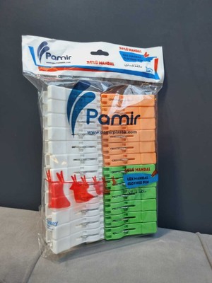 24'lü Çamaşır Mandalı Seti, Pratik ve Dayanıklı Yedekli Kanca