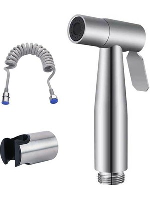 MarkEntegra Paslanmaz Çelik Bide Seti, Kolay Montaj ve Kademeli Jet Püskürtme