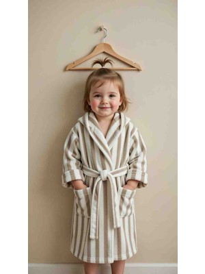 Le Gule Home %100 Pamuk Kız& Erkek Çocuk Bornozu