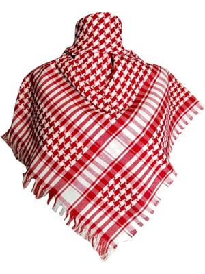 Bilqasmi Pamuklu Puşi Poşu Kefiye Şal Erkek Kadın Unisex