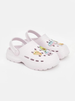 LC Waikiki Baskılı Kız Çocuk Plaj Sandaleti  (S6)