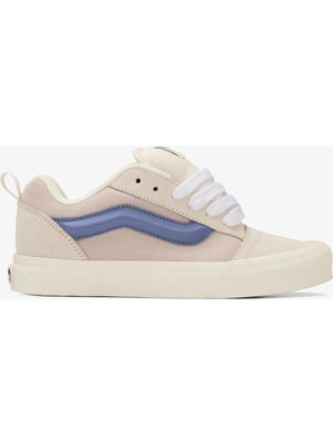 Vans Knu Skool Unisex Krem Sneaker.-