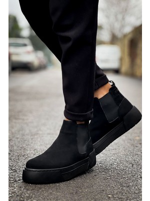 Chekich CH069 - Srt Harmany Erkek Bot Sıyah