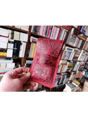 Crazy Gerçek Deri Tamamen El Emeği Özel Kalemleriniz Için Kalemlik Kalemkutu (15.5x6.5 ) NLU364