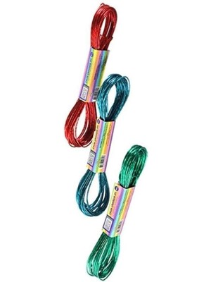 3 Adet Çelik Çamaşır Ipi 20 Metre Dayanıklı ve Güçlü Set