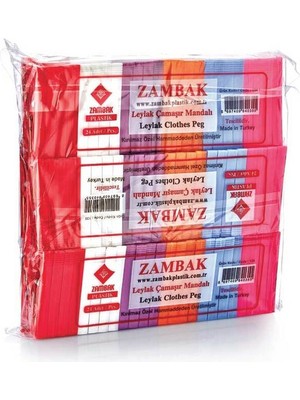 Zambak Leylak Plastik Mandal 24'lü, Pratik ve Dayanıklı Paket